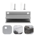 thumbnail image 2 of Shisuyan Anti Rust Shower Door Bumpers 2Pcs 3.7X1.5In, 2 of 9