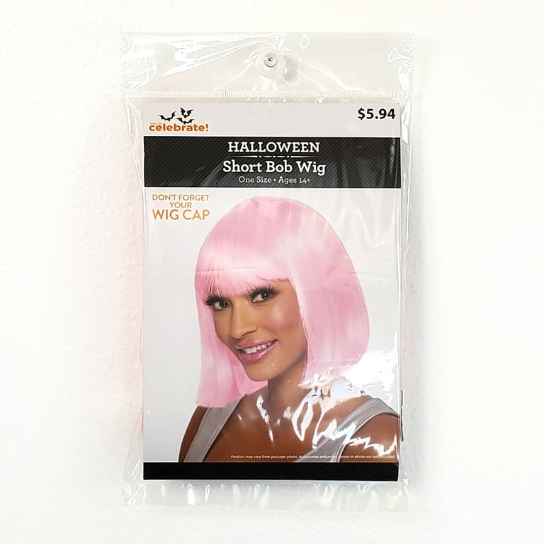 Pink wig walmart discount