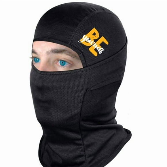 Balaclava Face Mask Ski Mask for Men Women Full Face Mask Hood Snow Motorcycle Running Cold Weather cs7-a-be One Size