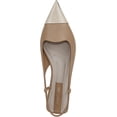 thumbnail image 4 of Franco Sarto Women's Palmira Slingback Pump Latte Beige 8M, 4 of 5