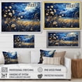 thumbnail image 4 of Designart "Field Of Navy Blue Poppies" Meadow Floater Framed Canvas Prints, 4 of 5
