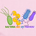 thumbnail image 2 of CafePress - Bacteria Are My Friends Infant Bodysuit - Baby Light Bodysuit, Size Newborn - 24 Months, 2 of 4