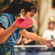 Ping Pong Paddle Set, Table Tennis Set with 3 Balls,Beginner Table Tennis Racket Set, Optimize Rotate and Control, for Indoor Outdoor Play