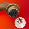 thumbnail image 1 of unbranded Llave Sanitaria Doble Para Lavabo En Dorado Duradera Y Para Uso Doméstico, 1 of 8