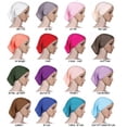 thumbnail image 2 of EFINNY Womens Under Scarf Hijab Hair Wrap Tube Bonnet Cap Bone Islamic Head Cover, 2 of 5