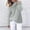 Gray, variant on Womens Off The Shoulder Sweaters Casual Loose Knit Long Sleeve Pullover Oversized Turtleneck Sweater Jumper Tunic Tops S-3XL