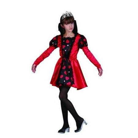 RG Costumes 91343-S Queen Of Hearts Red Costume - Size Child Small 4-6