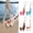 4pcs, variant on 4/8Pcs Alpaca Shape Keychain Cartoon Llama Charm Keyrings Party Bag Fillers Birthday Christmas Gifts Handbag Charm Purse Accessories