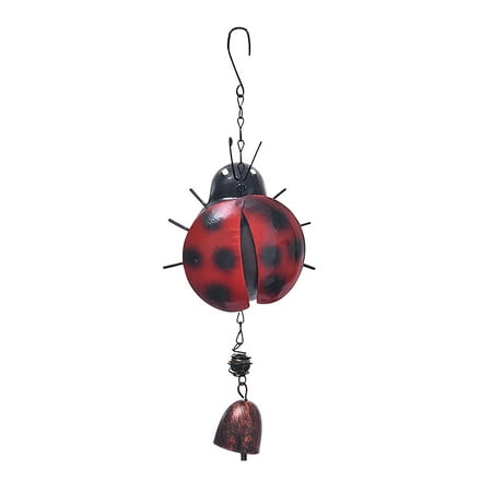 

〖CFXNMZGR〗Home Decor Wind Chimes Metal Bee Wind Chimes Metal Crafts Painted Decorative Creative Bell Pendants