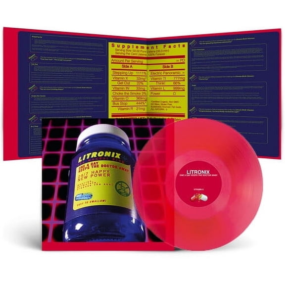 Litronix - One a Day Keeps the Doctor Away - Red - Music & Performance - Vinyl
