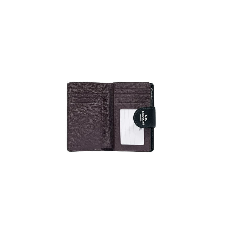 Coach Women's Medium Patent Leather Corner Zip Wallet