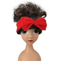 Dolores Madrigal Cosplay Short Wavy Wig Kids Girls Cartoon Clothing Halloween decor