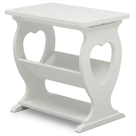 Delta Children Canton End Table Side For The Nursery Bianca Delta Children Canton End Table Side For The Nursery Bianca White