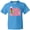 Pacific Blue, variant on I Love Ketchup From My Head Tomatoes Youth T-Shirt