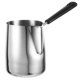 thumbnail image 4 of Stainless Coffee Pot Butter Melting Pot Versatile Use For Home Users Easy To Clean 4.3×3.5×3.5in 1Pack, 4 of 5