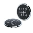 thumbnail image 3 of 6 Speed Gear  Knob Cover, Gear Knob  Comfortable  Round  Replacement For T5 Transporter 2003-2010 For Car, 3 of 8