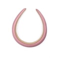 thumbnail image 5 of Time and Tru Women's Puffy Satin Headband, Blush, 5 of 8