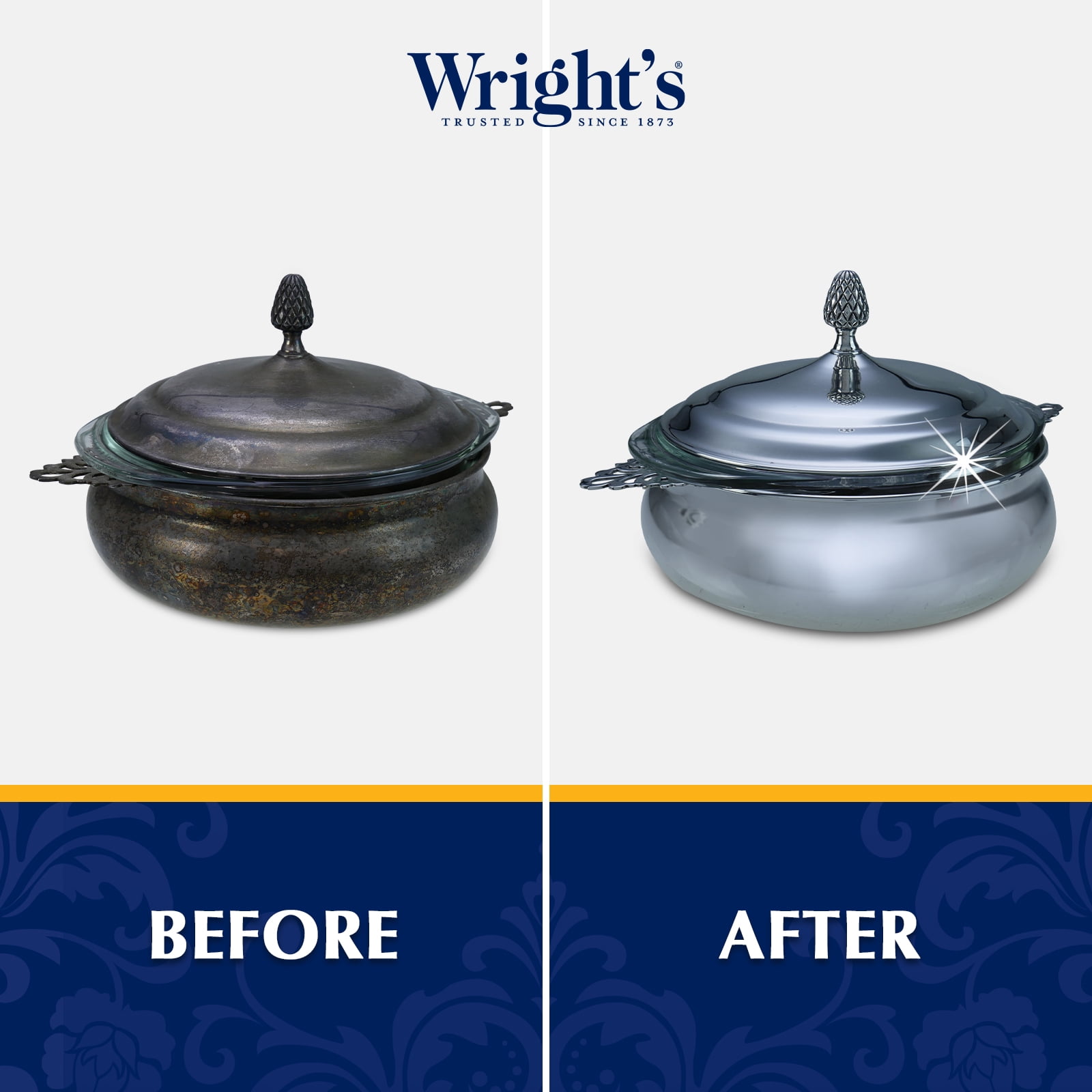 Wright's Silver Cleaner and Polish Cream - 8 Oz