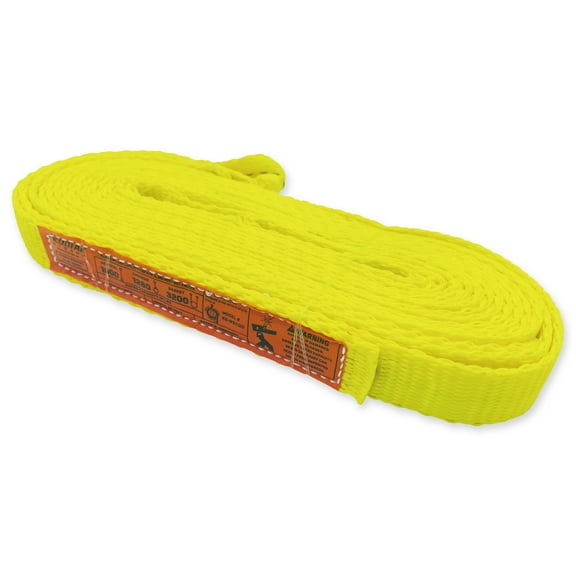 1-Ply Webbing Sling 1”x 20ft Lifting Straps 1Pack Heavy Duty Web Strap Rigging Moving Towing Hoisting Gear KODIAK STRAPS