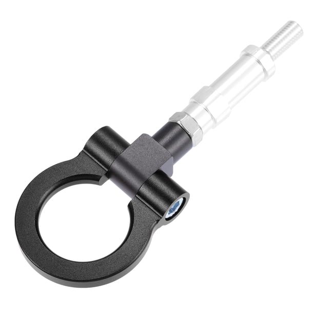 Gancho de remolque Unique Bargains Negro para coche Delantero Trasero