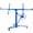 Blue + Metal, variant on Drywall Panel Hoist 16ft Black Metal Drywall Lift Rolling Panel Hoist Jack Lifter for One Person Operation 150lbs Load Capacity