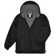 thumbnail image 2 of Victory Outfitters Men's Fleece Lined Removable Hood Zipper Jacket, 2 of 2