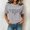 Gray, variant on Its Almost As Hot As My Husband Shirt Funny Husband Wife Shirt | Round Neck Short Sleeve Shirts Cute Print Soft Litghtweight Daily Travel Outfits