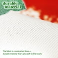thumbnail image 4 of G128-28"x40" Double-Sided Christmas Decoration House Flag | Snowman with Festive Evergreen Top Hat, 4 of 9