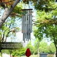thumbnail image 6 of Large 27 Tubes Windchime Chapel Bells Wind Chimes Outdoor Garden Home Decor Gift, 6 of 6