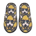 thumbnail image 1 of Balery Mouse Cheese Pantuflas de Casa de Felpa Silenciosas con Diseño Estampado, Zapatillas Cómodas Antideslizantes de Algodón para Interior-Medium, 1 of 8