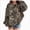 A30-Coffee, variant on 10-11 Years Big Girls Camo Print Pullover Hoodie,Long Sleeve Sweatshirt,Casual Top