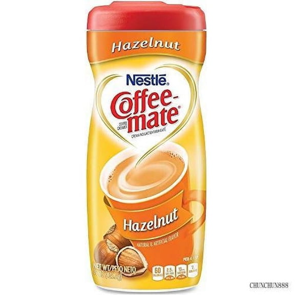 Coffee-Mate Hazelnut Powdered Coffee 15 Oz (Pack Of 4)