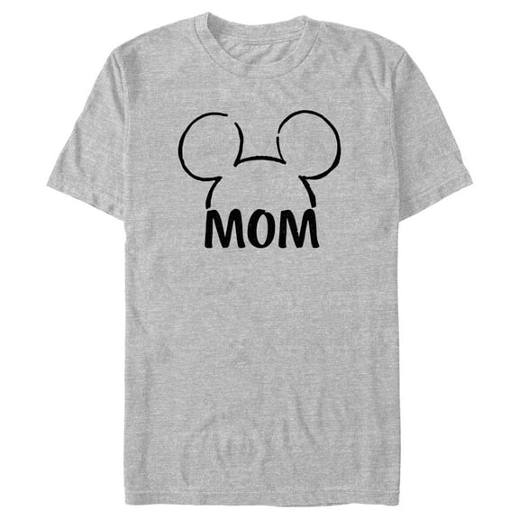 Men's Mickey & Friends Mom Line Ears Graphic T-Shirt