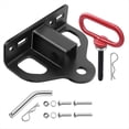 thumbnail image 1 of Enganche de Cero para Cortacésped con Receptor de 1-1/4 Pulgadas, Receptores de Enganche de Remolque Resistentes de 6 mm de Grosor con Ranura para Cadena., 1 of 5