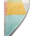 thumbnail image 4 of Unique Loom Whimsy Kids Collection Area Rug - Checks (7' 10" Round Multi/Blue), 4 of 9
