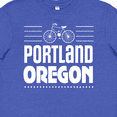 thumbnail image 4 of Inktastic Portland Oregon Biking Youth T-Shirt, 4 of 5