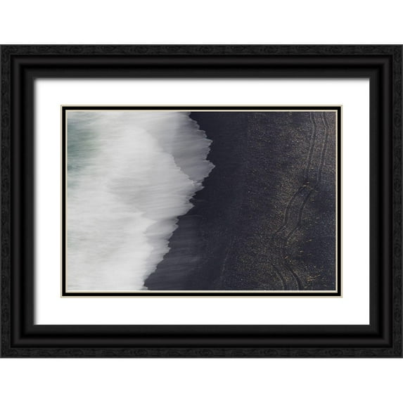 Serra, Damiano 32x23 Black Ornate Wood Framed with Double Matting Museum Art Print Titled - Signs