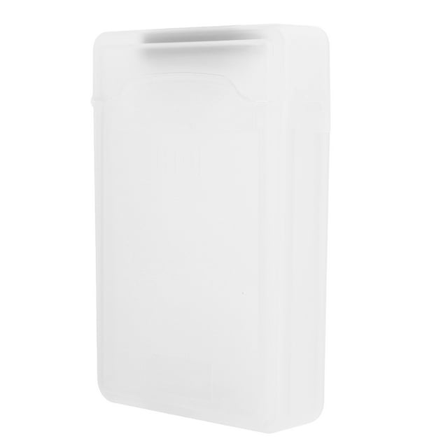 Drive Storage Case, Hard Disk Box Non Slip For 3.5in HDD SSD Gray,White,Blue,Red,Green