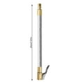 thumbnail image 4 of Car Truck Valve Stem Quick Connection Extender Compressor Pump Inflator Kits Extension Wheel Flexible Tube Adapter Repair Type 2 20cm, 4 of 9