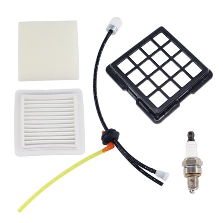 Air Filter Kit For Echo SRM-2620/T/U, SRM-3020/T/U, PAS-2620, PE-2620/S 90181Y Fuel Line Filter A227000050 Pre Filter Trimmer