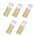 thumbnail image 1 of Bra Extender 4Rows 2Hooks,Elastic Stretchy Bra Band Extension Bra Strap Extender Comfortable Back Bra Extension Straps Silver, 1 of 5