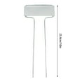 thumbnail image 3 of Garden Tags For Plants Outdoor Waterproof 10 PCS Stainless Steel Reusable, Name Logo Flower Vegetable Tag, Silver, 3 of 8