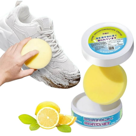 

GERsome Shoes Household Multi-functional Cleaning Cream Water-free Scrubbing Decontamination Cleaning Cream To Yellow Artifact