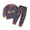 E, variant on Beautyzll Kids Girls Thermal Underwear Set Baby Toddler Boys Ultra Soft Base Layer Newborn Long Johns Sets 6M-7T