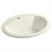 thumbnail image 2 of Kohler 2699-1-96 20.25 in. Oval Drop-In Bathroom Sink - Biscuit, 2 of 2