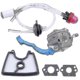 thumbnail image 4 of Carburetor With Air Fuel Filter Line Tune For Husqvarna 125b 125bx 125bvx Leaf Blower Parts For Zam, 4 of 4
