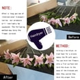 thumbnail image 6 of HAOSHICS Artificial Flowers 8 Pieces Artificial Lilies with 3 Buds Floral Art Plant Flowers Latex Full Flower Real Touch for Home Decoration Wedding Party Office Restaurants (Orange), 6 of 6