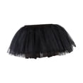 thumbnail image 4 of TISHITA Layered Women Tulle Tutu Skirt Ballet Dance Party Adults Classic Tulle Petticoat Black, 4 of 8