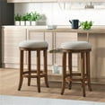 thumbnail image 2 of Alaterre Furniture Natick Counter Height Stool - Brown - Set of 2, 2 of 8