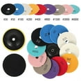 thumbnail image 4 of Vensio -12Pcs 4-Inch Diamond Polishing Pads Kit for Wet and Dry Buffing, Professional Grinder Sanding Discs for Granite Marble Concrete and Stone, Multi-Grit Set, 4 of 11